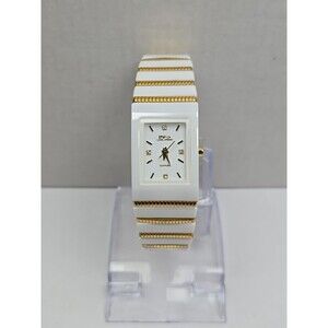 Daniel Steiger Cobra Blanco White Gold Ceramic Sapphire Womens Watch New Battery